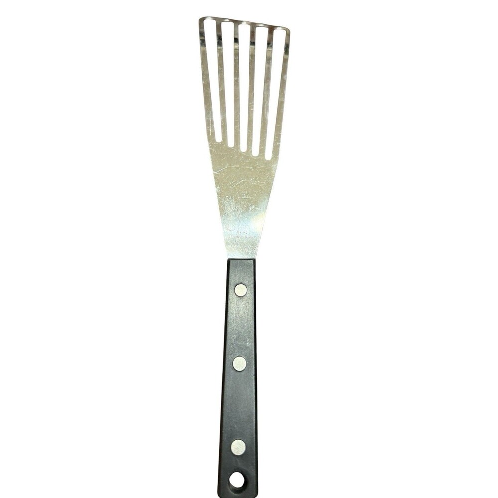 MSE Stainless Steel Fish Filet Spatula Slotted - Picture 2 of 3